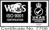 ISO 9001 UKAS certified